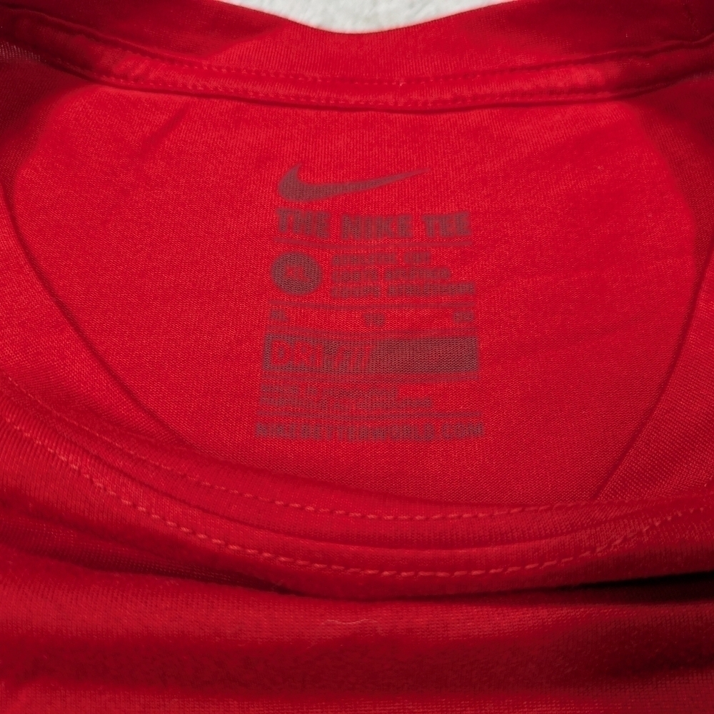 Ohio State Buckeyes Shirt Mens XL Red Scarlet Nike Tee Performance Dri-Fit Gym - Picture 6 of 9